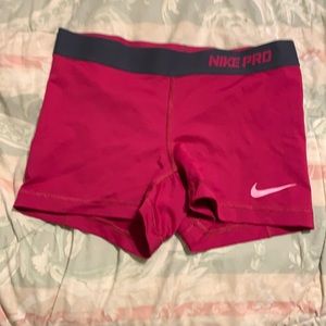 Pink Nike pros